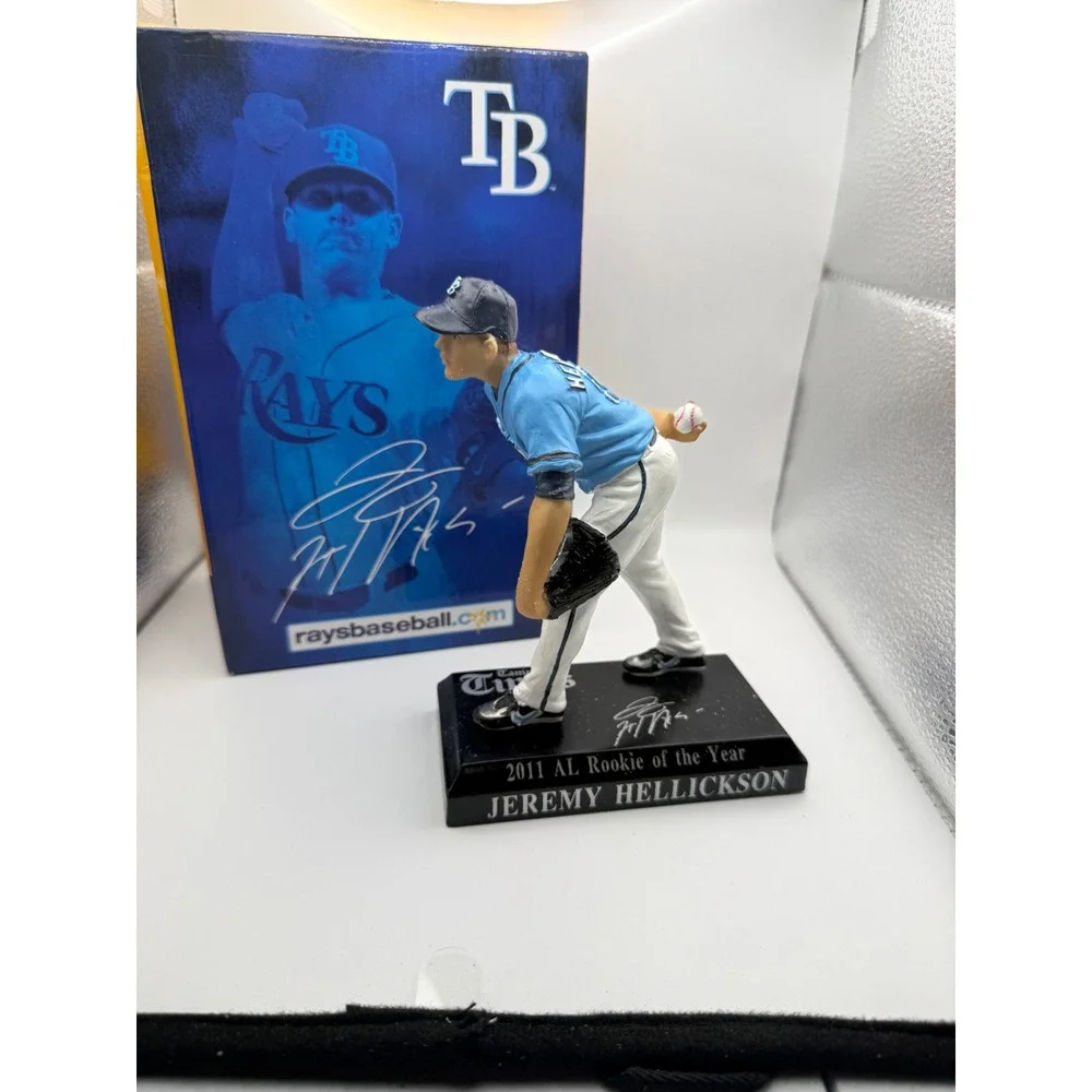 Tampa Bay Rays Jeremy Hellickson 2011 AL Rookie of the Year Figurine MLB Boxed